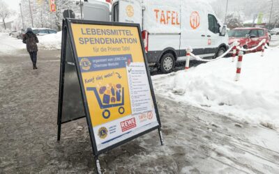 Überwältigender Erfolg – Priener Bürger spenden 1 Tonne Lebensmittel für die Tafel