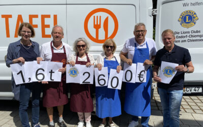 Priener Bürger und Lions helfen der Tafel