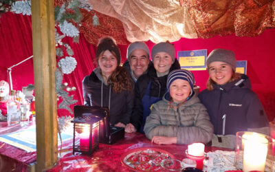 Lions Club Chiemsee-Westufer auf dem Priener Christkindlmarkt