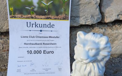 Auszeichnung für den Lions Club Chiemsee-Westufer beim Deutschen Lions-Kongress