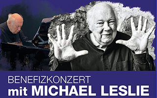 Benefizkonzert am Freitag 25.09.2026 mit Michael Leslie – Musik genießen und Gutes tun